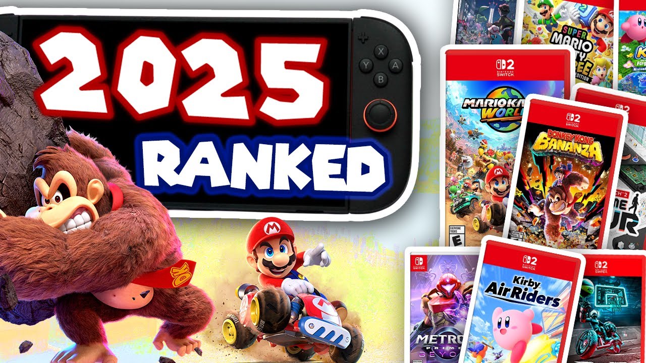 Ranking Every Nintendo Game of 2025
