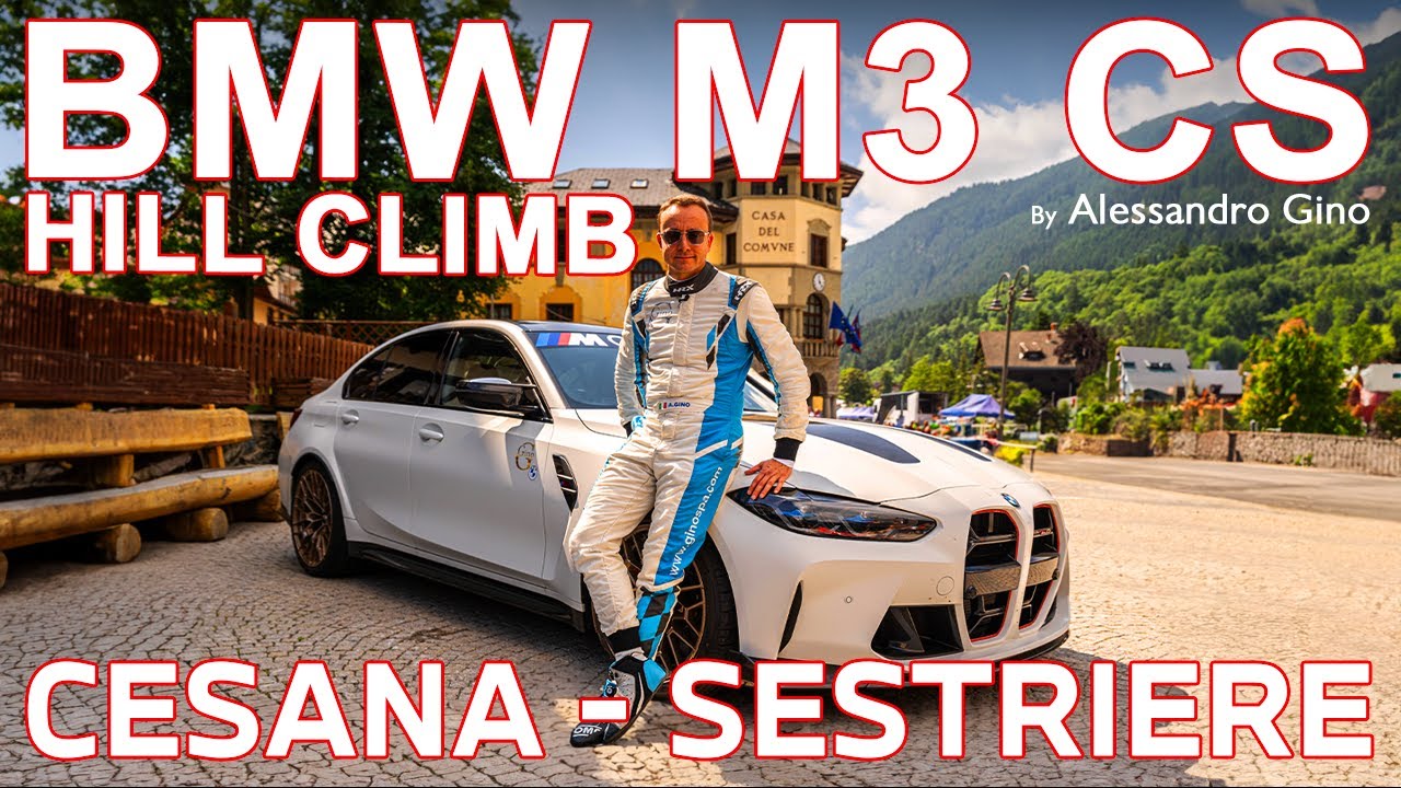 BMW M3 CS - Hill Climb Cesana - Sestriere