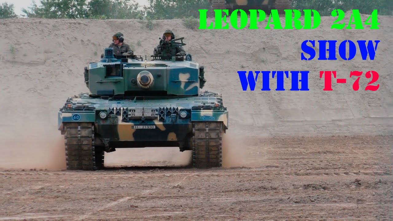 Drag Race Leopard 2A4 vs T-72M1