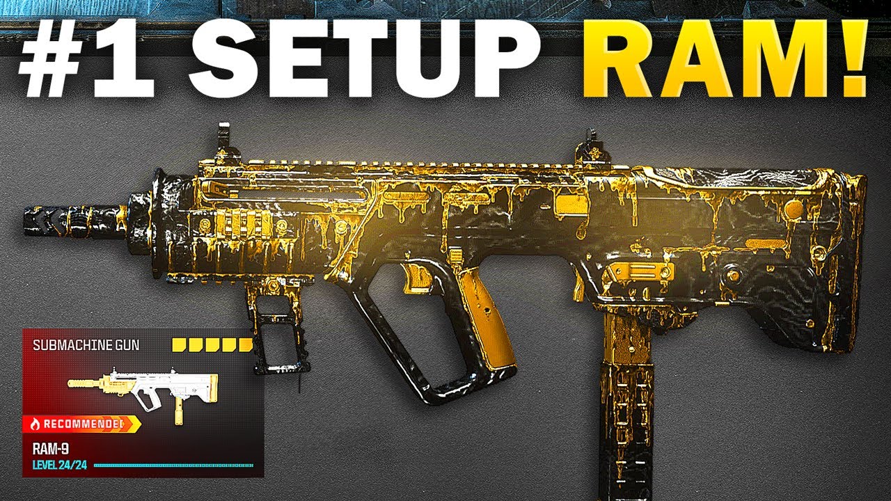 the *NEW* #1 RAM-9 Class is GODLY in MW3! (Best Ram 9 Class Setup) -Modern Warfare 3