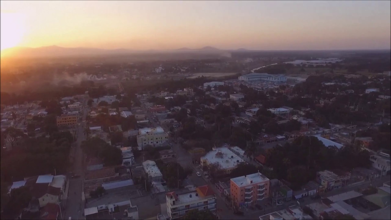 Dajabon Aerial Drone Vista Aerea Dominican Republic dron HD Video