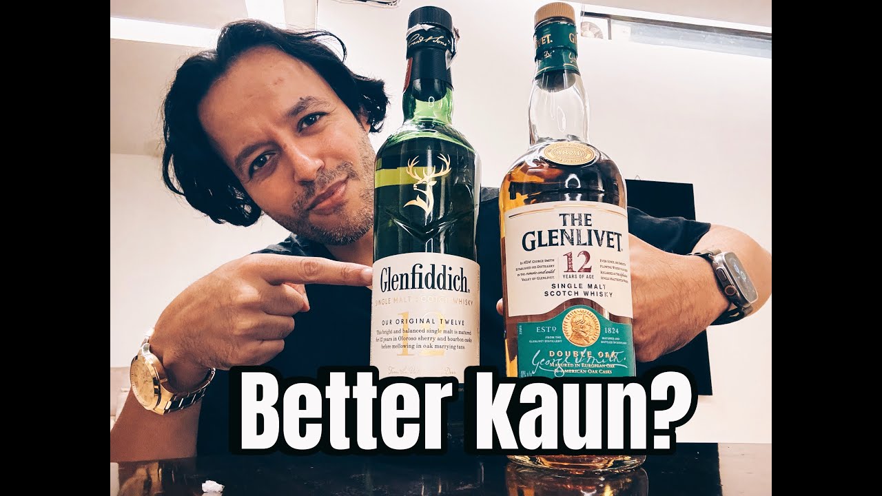 GLENFIDDICH vs GLENLIVET - BETTER ENTRY LEVEL SINGLE MALT IS...?