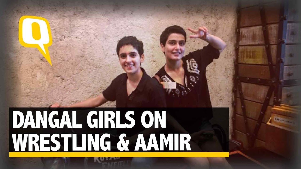 The Quint: 'Dangal' Girls Fatima & Sanya On Aamir Khan And Wrestling