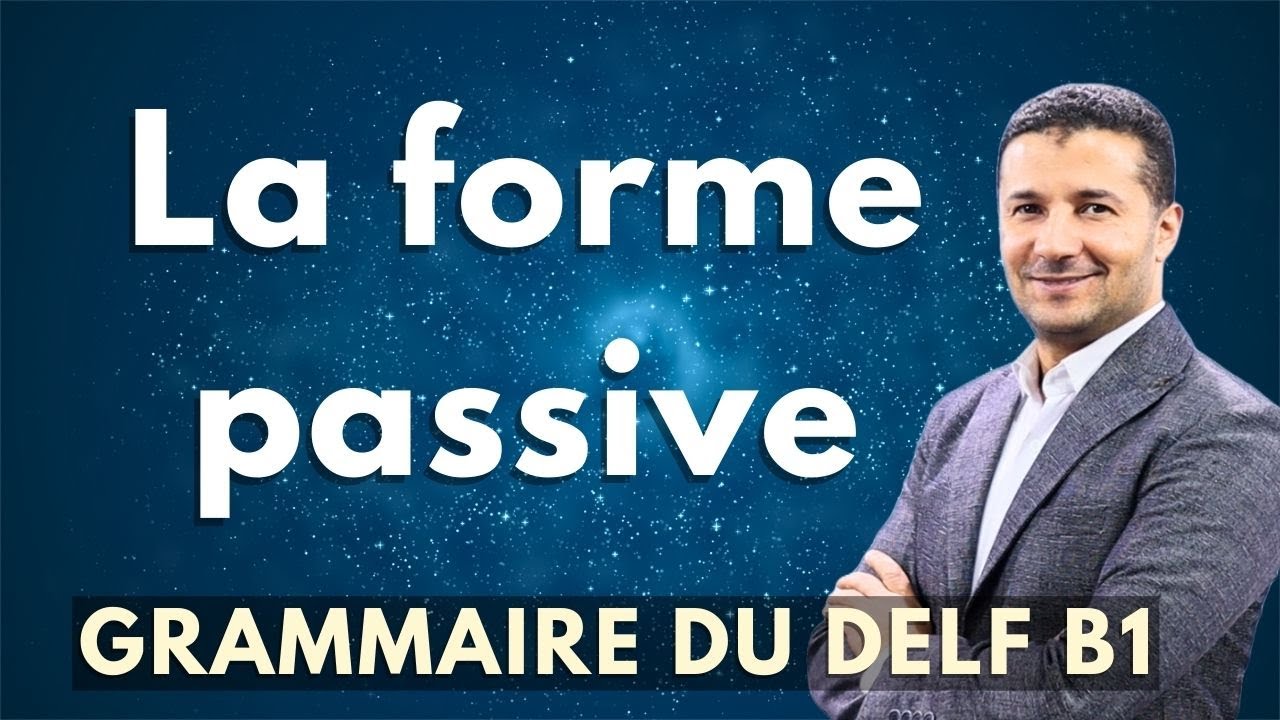 شرح المبني للمعلوم والمبني للمجهول في الفرنسية  la voix active et la voix passive DELF B1 - فرنشاوي