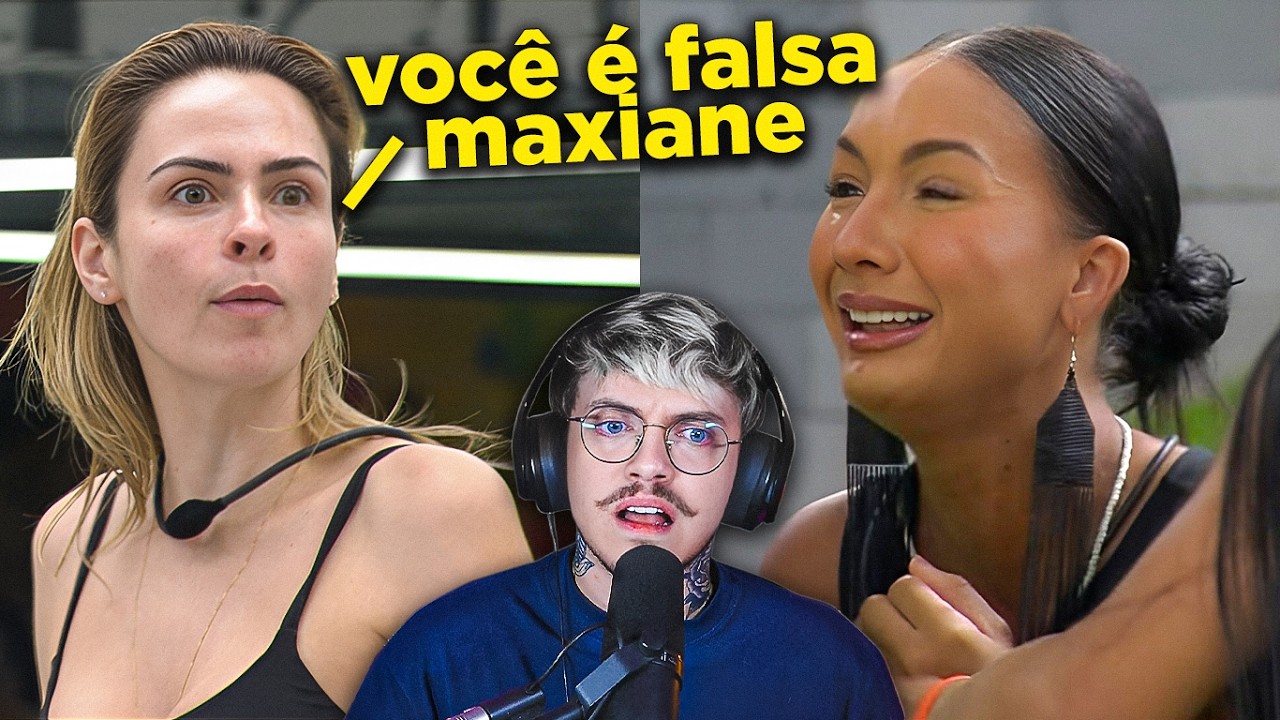 Ana Paula se IRRITA com falsidade da Maxiane