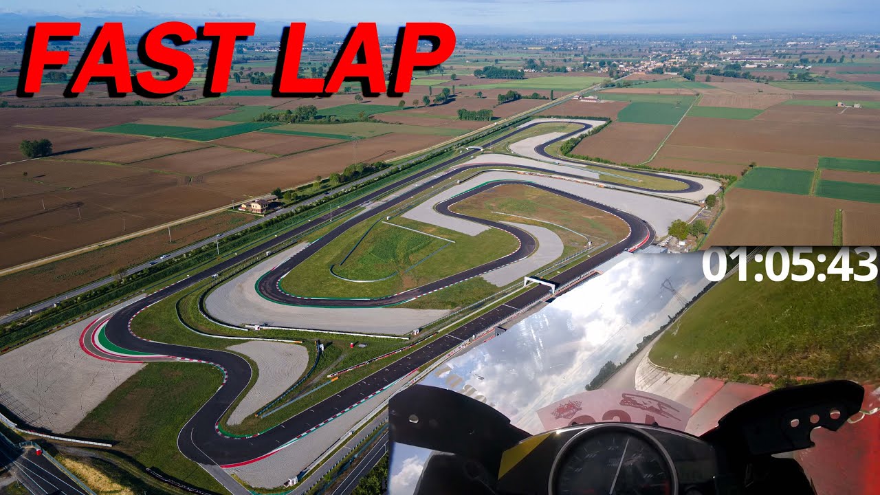 ONBOARD LAP⏱ Cremona Circuit New Layout with Yamaha R6 🚀