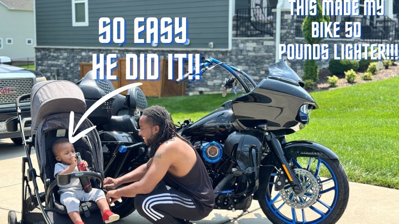 MAKE YOUR HARLEY LIGHTER WITH THIS!!!!!!!