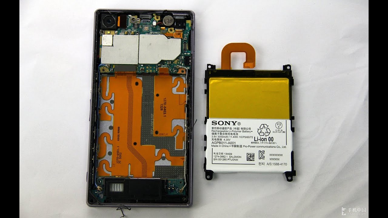 Sony Xperia Z1 Battery replacement-Xperia z1 Disassembly and Teardown