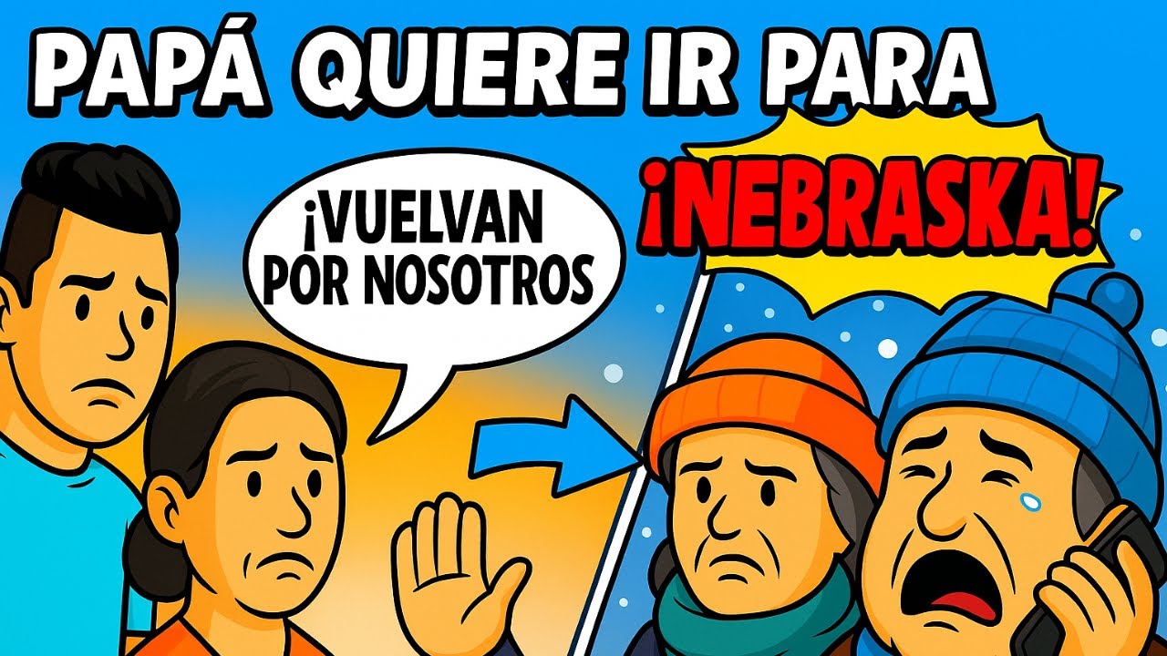 Papá se va a Nebraska… ¡y se arrepiente demasiado tarde!