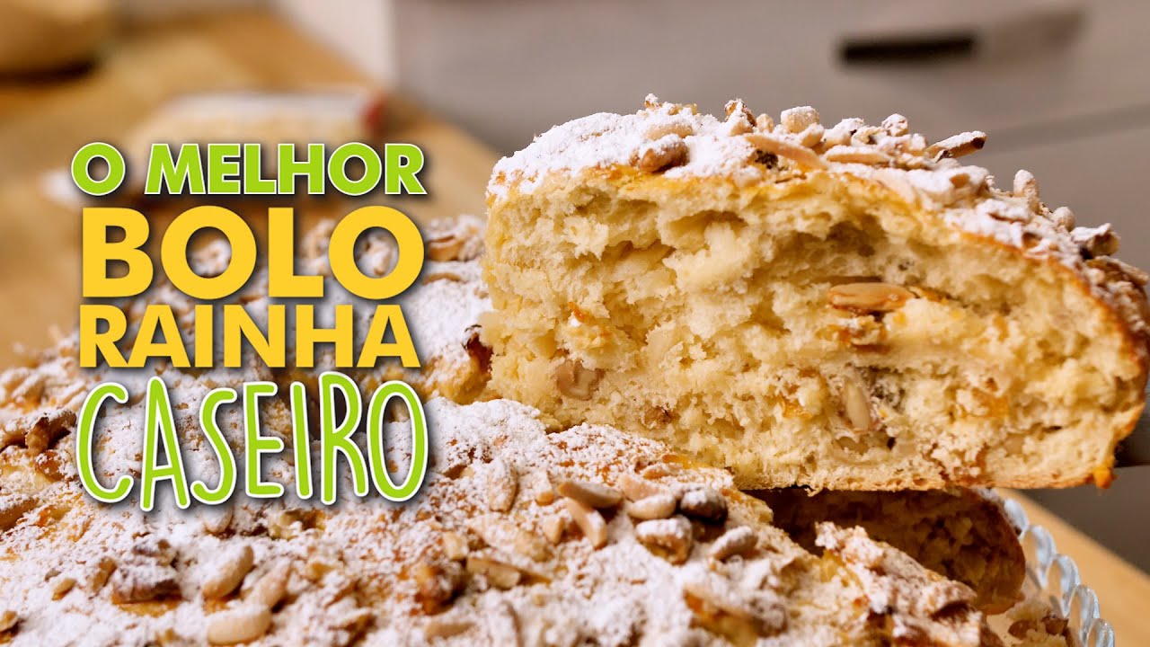 O Melhor Bolo Rainha Caseiro | Natal Saudável