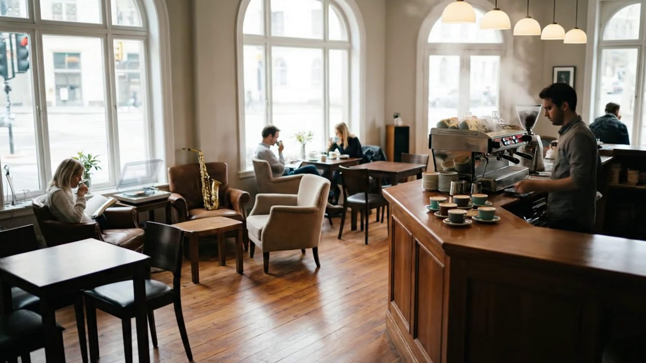 부드러운 집중을 위한 봄 카페 재즈 ☕🎶🌿