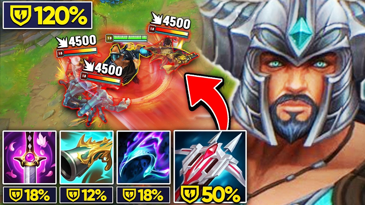 Ever wonder what happens when Tryndamere gets 100% armor pen??