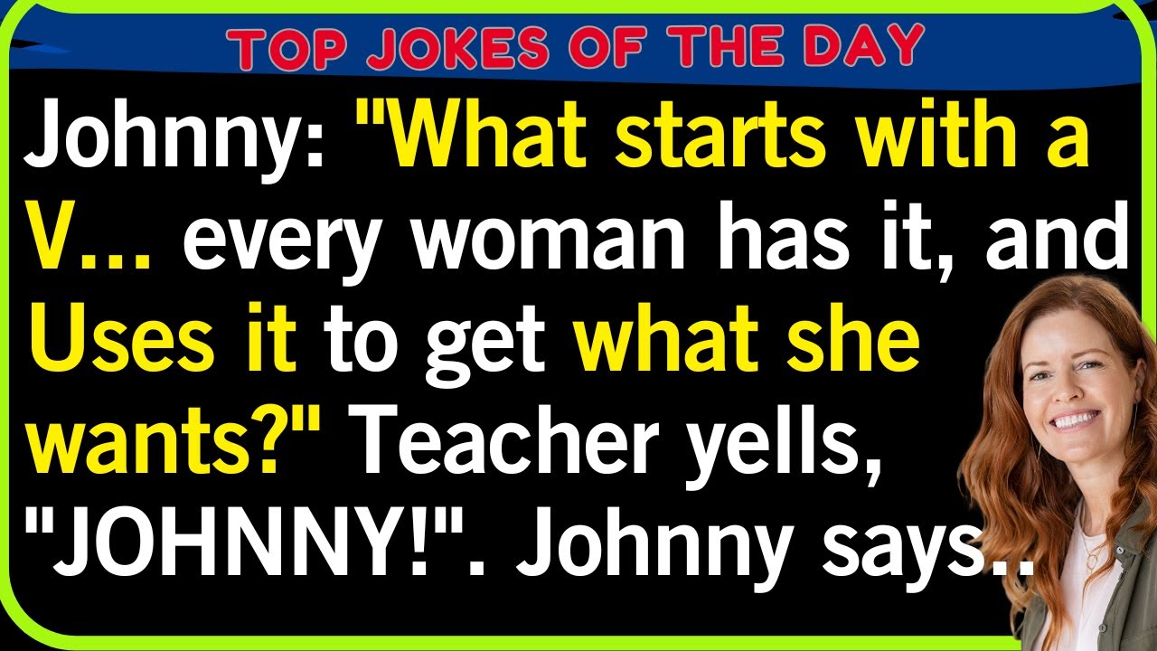 BEST JOKE OF THE DAY... Teacher Shocked by Johnny&rsquo;s Question 🤣 #funnyjokes