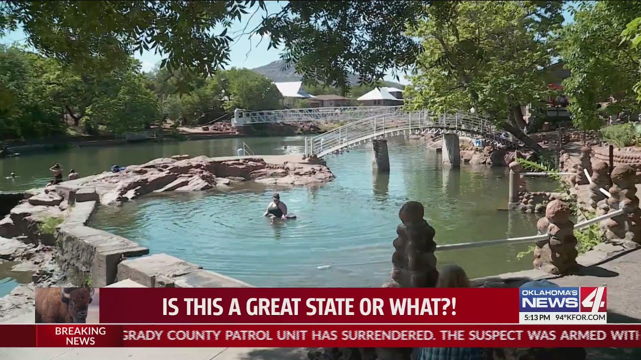 Swimming Across Oklahoma: Bath Lake at Medicine Park