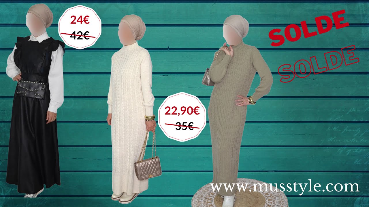 SOLDE MUSSTYLE ROBE MODE HIJAB