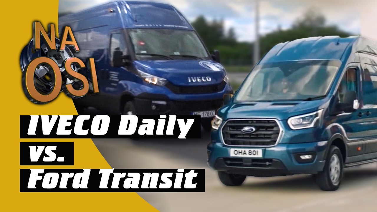 Iveco Daily vs. Ford Transit | Na Osi 1179