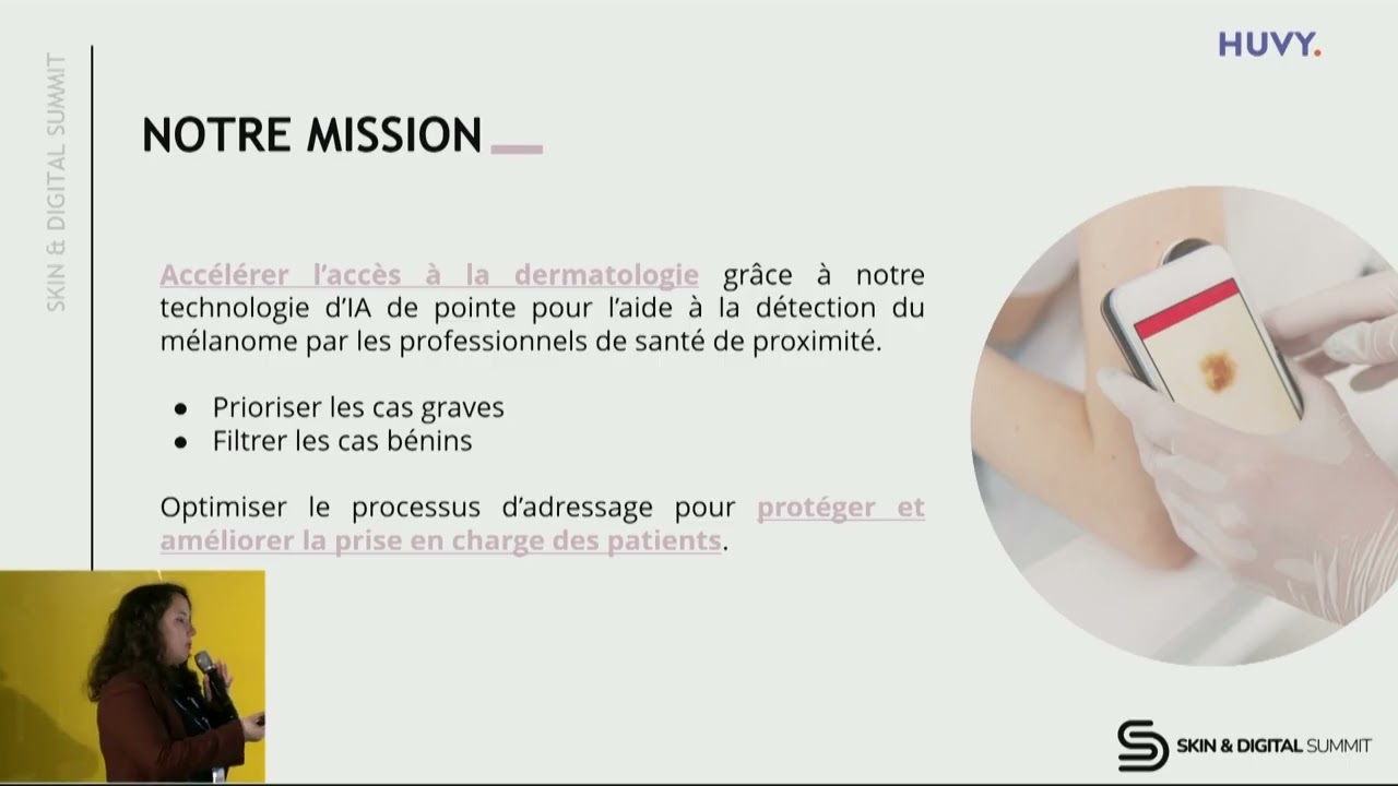 Skin & Digital Summit France 2026 - pitch des startups : Huvy