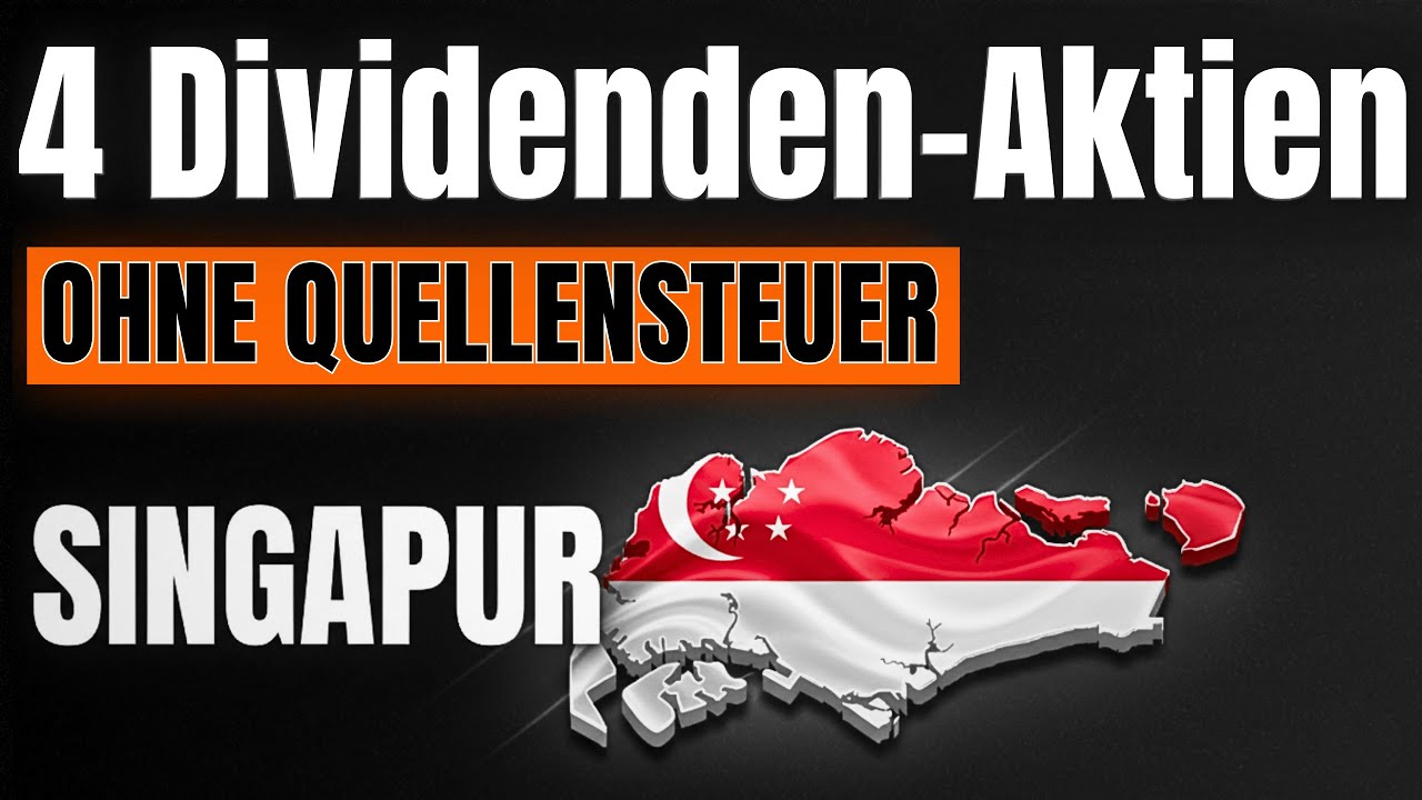 Diese 4 Aktien aus Singapur zahlen dir zuverlässig Dividenden (ohne Quellensteuer)