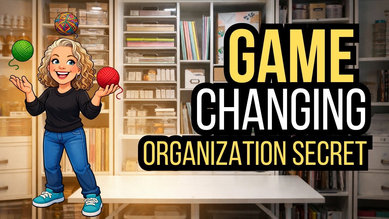 Is Your Craft Space Broken? Here's Your Real Problem #craftspaceorganization #organizationhacks