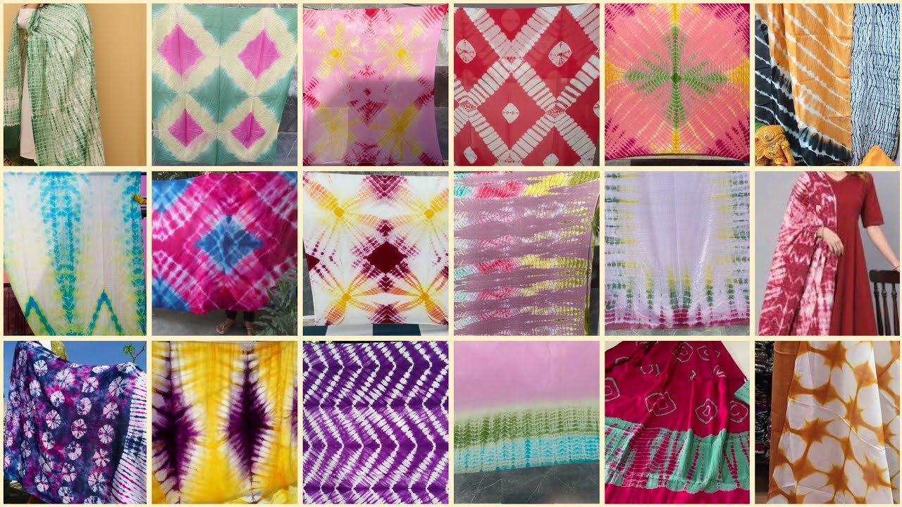 Newly Trending Tie Dye Printed Dupatta Design Ideas for Girls 2025