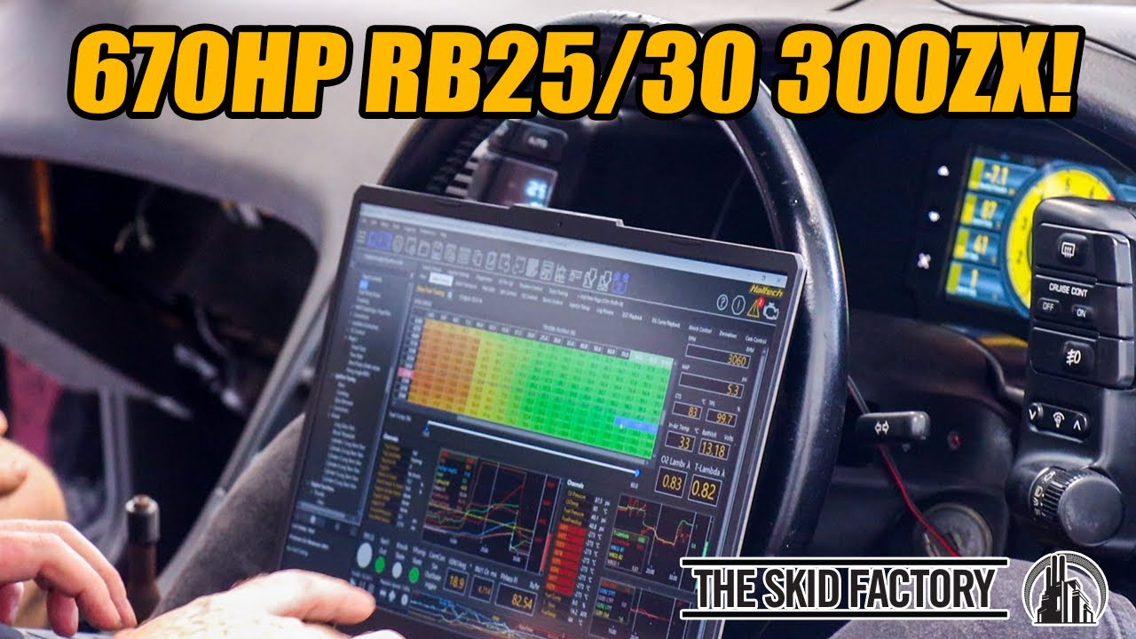 RB25/30 Powered Nissan Z32 FINALLY ON THE DYNO! [EP8]