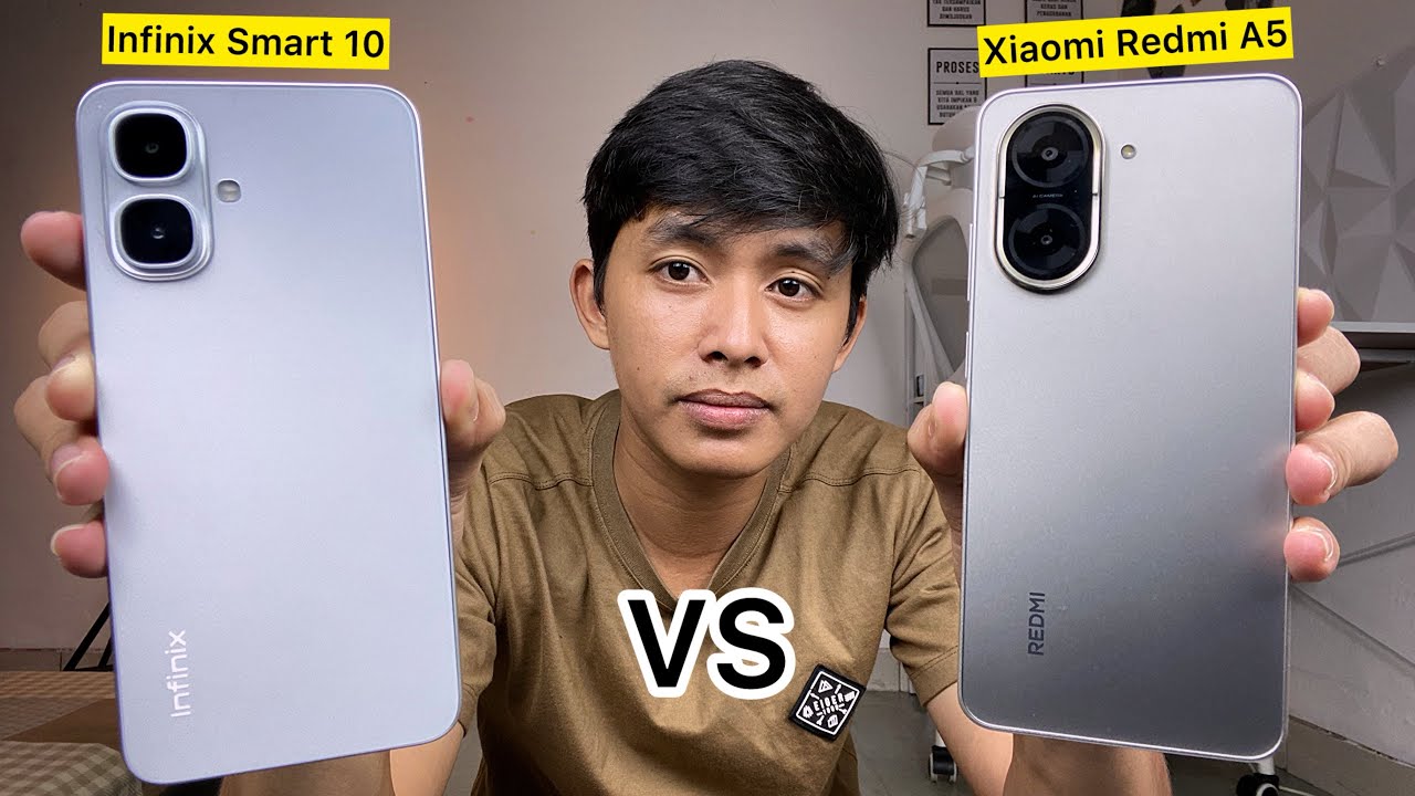 Infinix Smart 10 Vs Xiaomi Redmi A5!! Harga Sama, Mending Pilih Mana.. ???
