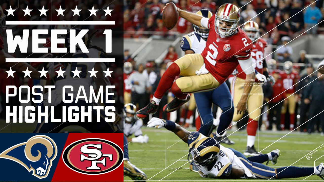 Rams vs. 49ers | NFL Week 1 Game Highlights