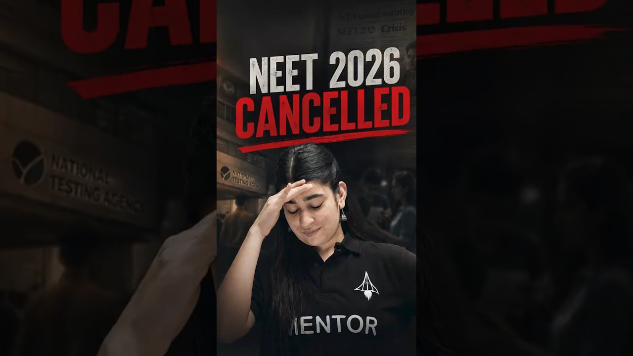 NEET 2026 CANCELLED? 😱 NTA to Reconduct Exam After Paper Leak Allegations!