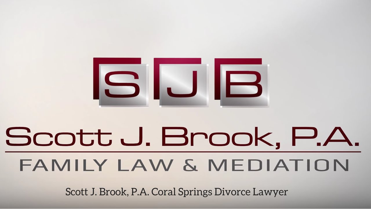 Scott J. Brook, P.A. Coral Springs Divorce Lawyer