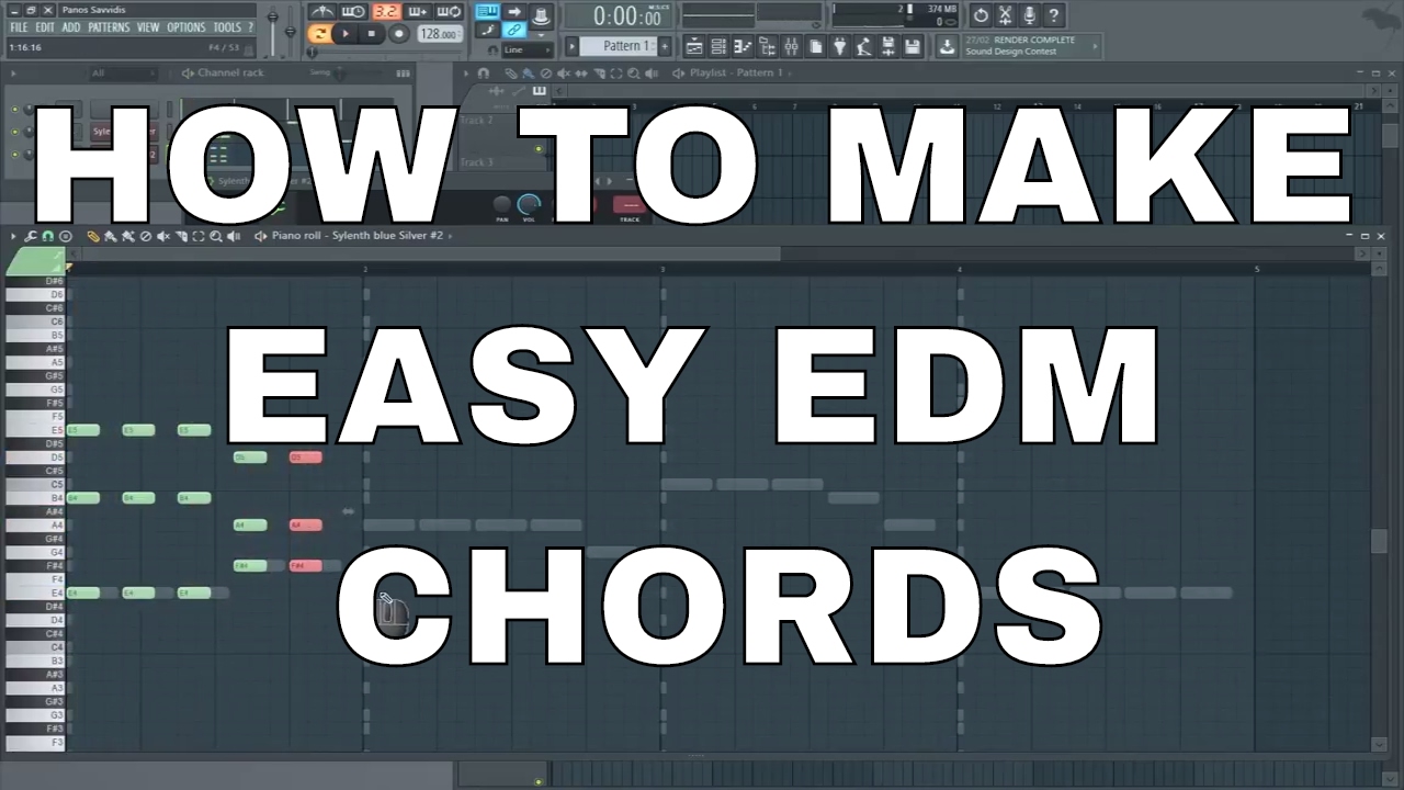 How to make EDM Chords and Melody very easily