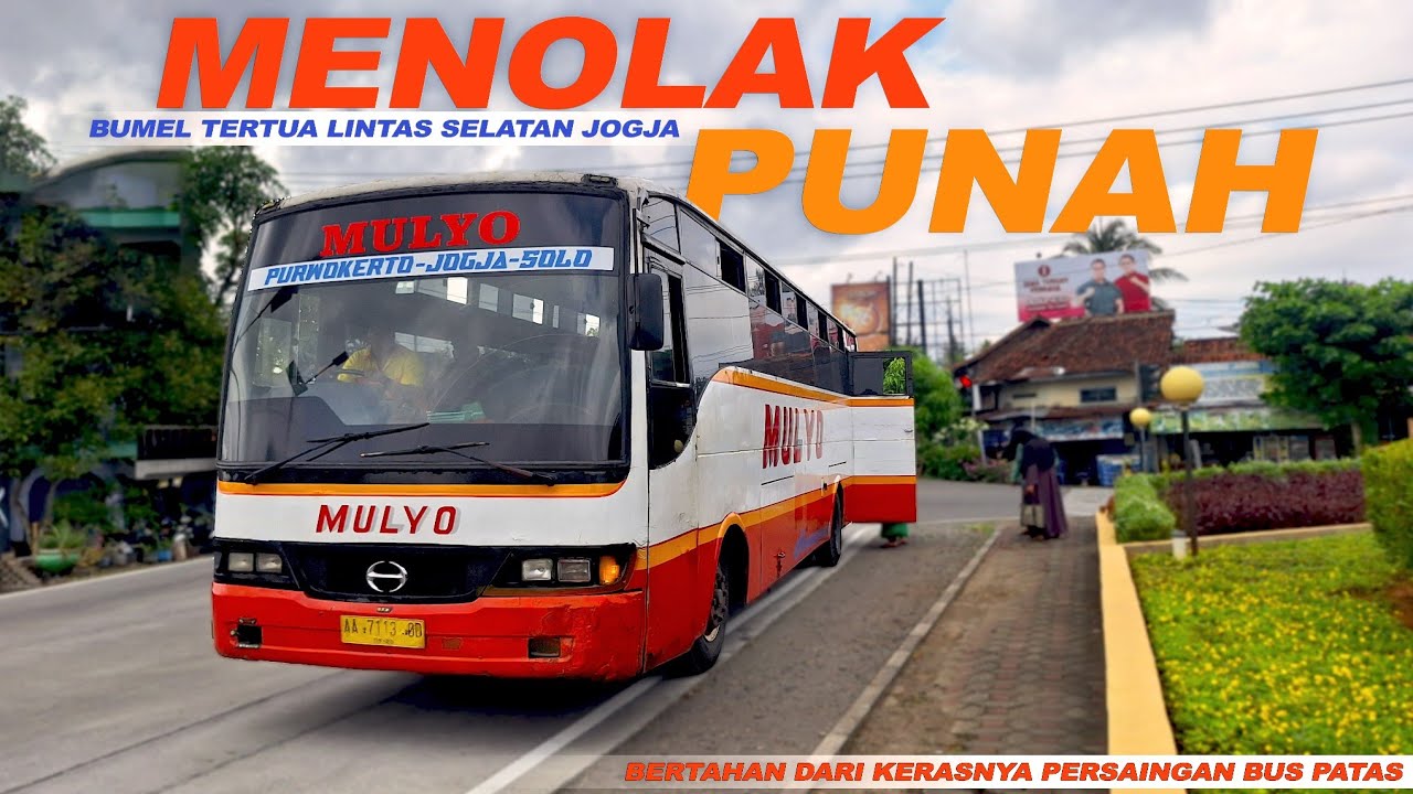 SALAH SATU BUMEL TERTUA DI INDONESIA YANG MENOLAK PUNAH 🔥 Trip Bus Mulyo Jogja - Purwokerto #mulyo