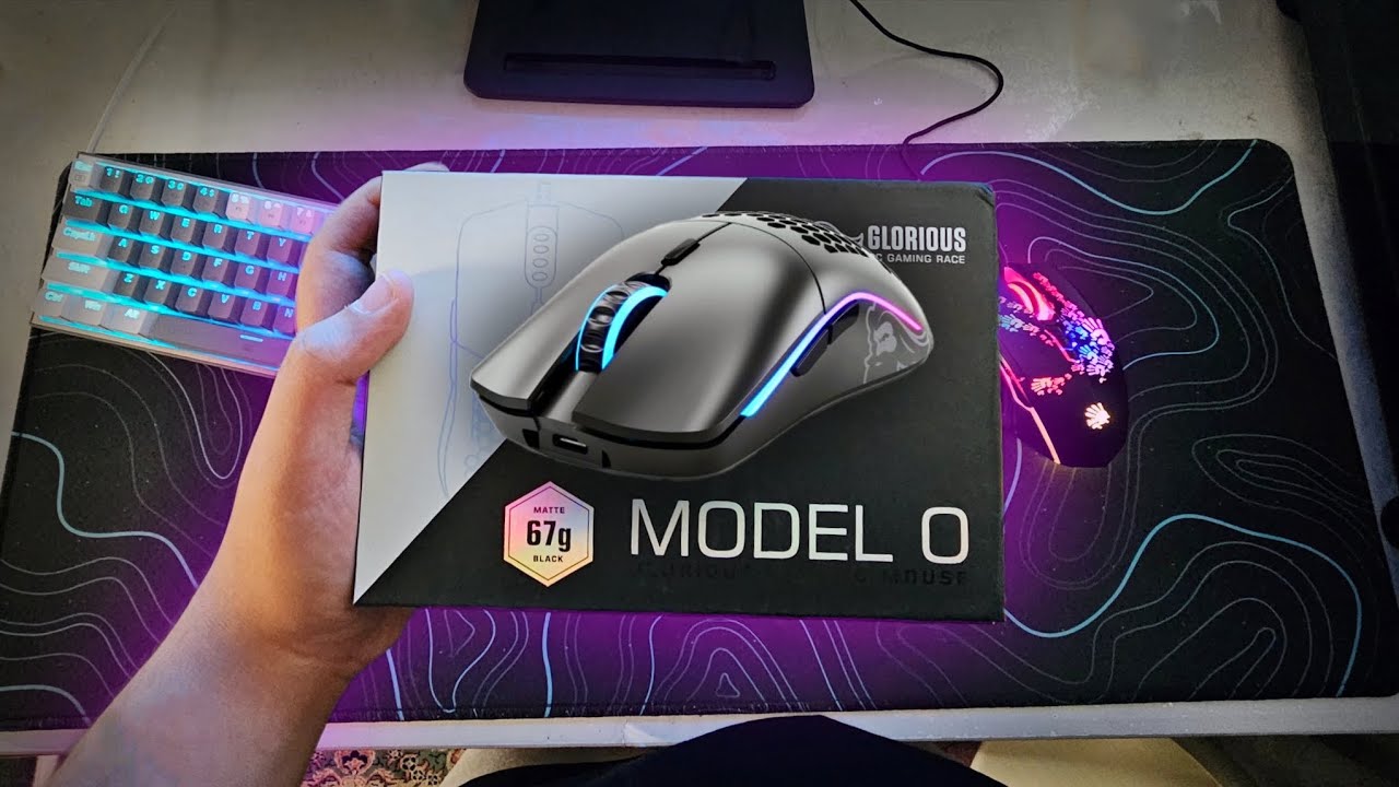 I just bought the Glorious Model O | glorious model o unboxing :D