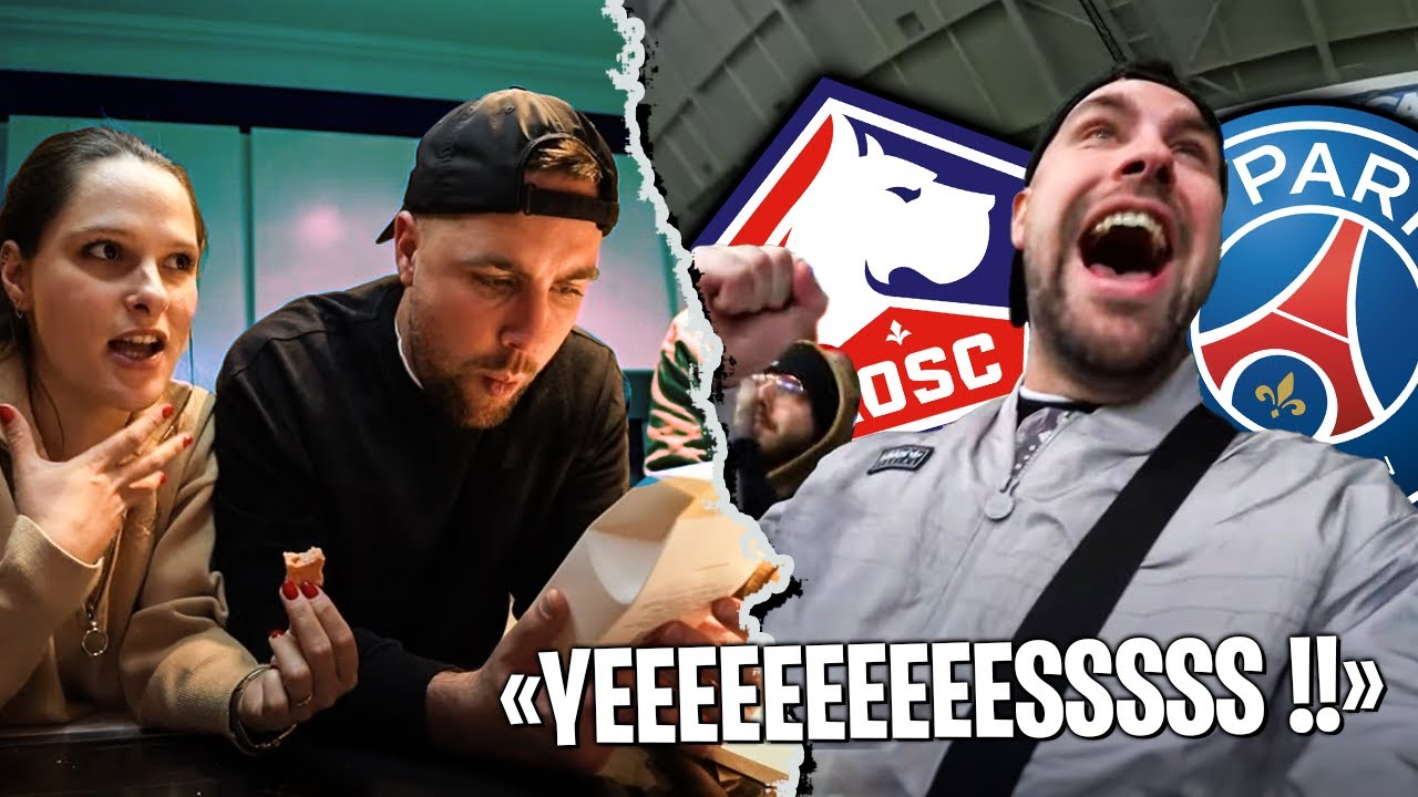 Direction Lille vs PSG en full vip (c’était incroyable)