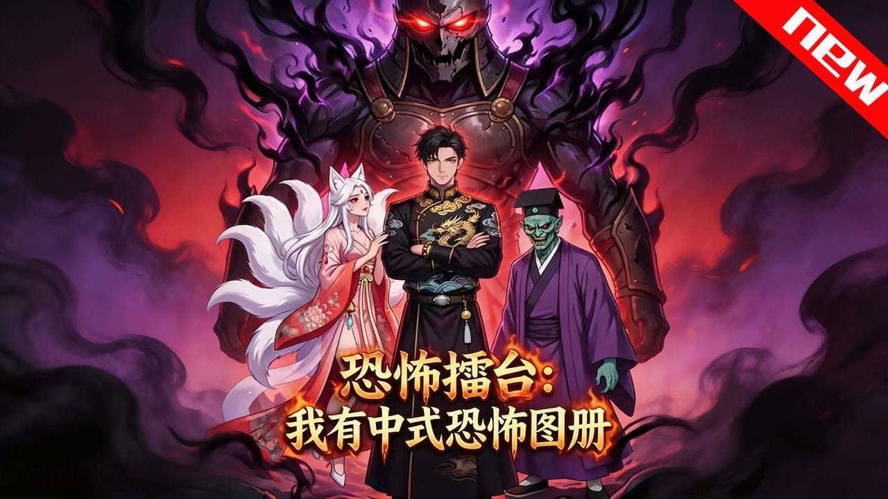 💕💕《恐怖擂台：我有中式恐怖图册》觉醒中式恐怖典籍，红白撞煞血洗樱花国，碾压全球诡异！#追光动漫社 #穿越 #動漫