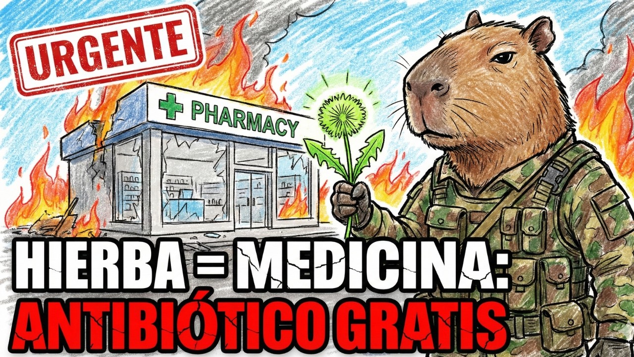 Hierbas medicinales que SALVARÁN Tu Vida en el Fin del Mundo