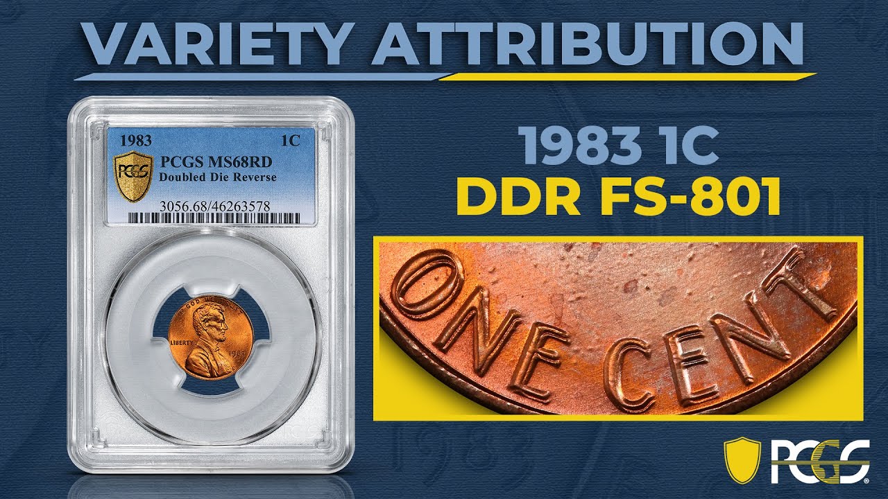 1983 Doubled Die Reverse Lincoln Cent | PCGS Variety Attribution