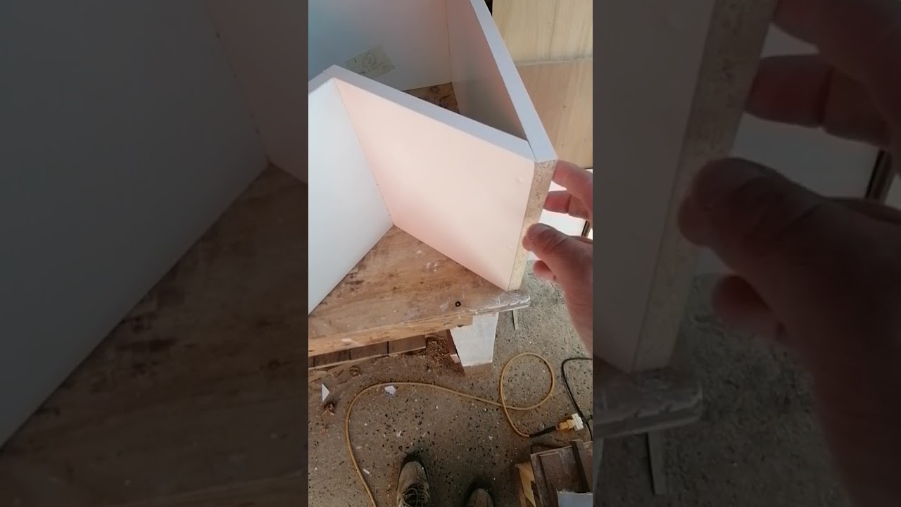 módulo de cocina esquina con cajones paso a paso