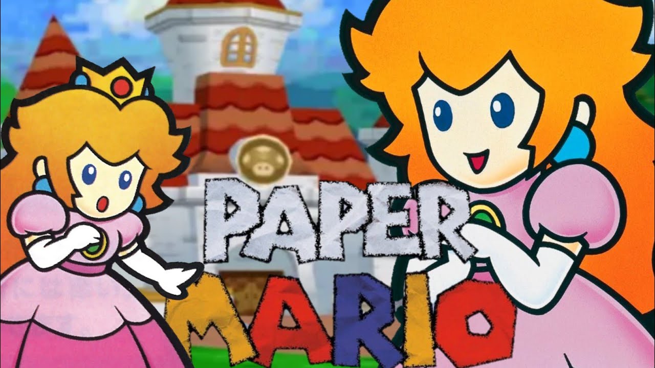 ❤️Paper Mario - All Peach scenes❤️