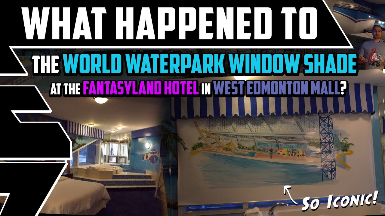 What Happened to the Iconic Window Shade in Room 438 at the Fantasyland Hotel? - Best Edmonton Mall