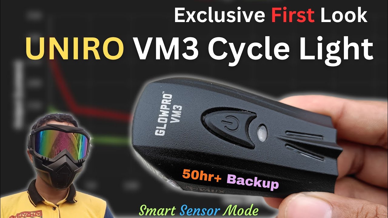 Smart Cycle Light | Uniro VM3 Bicycle Light Review | Best Cycle Light in 2026