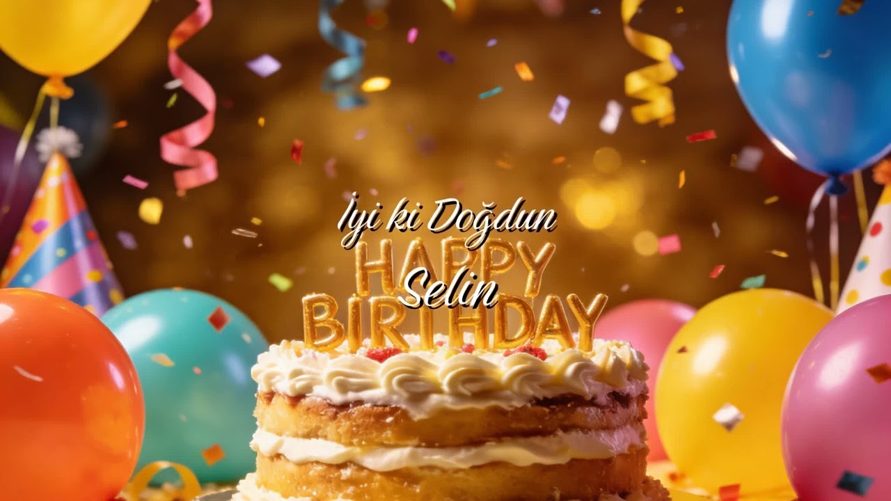 🎉 İyi ki Doğdun Selin! 🎂 Pop Doğum Günü Şarkısı 🎵