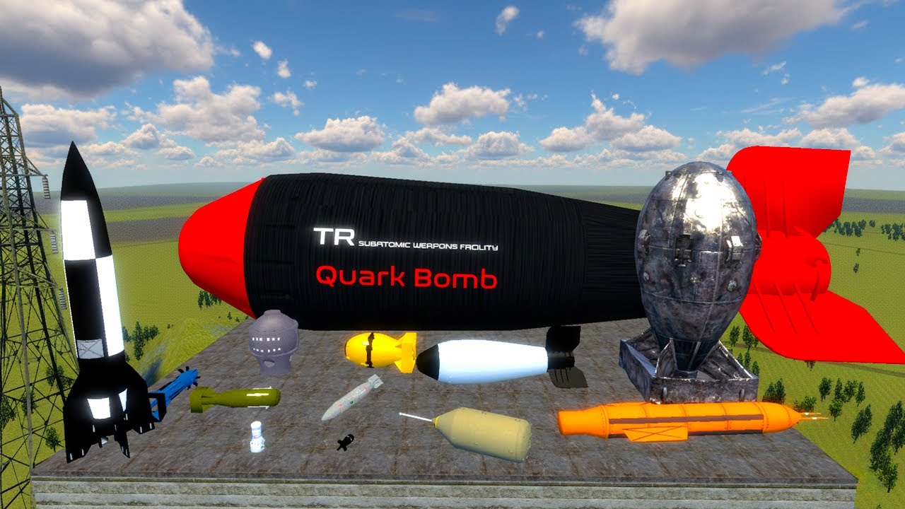Garry&rsquo;s Mod Throwing NUCLEAR Bombs at a Village