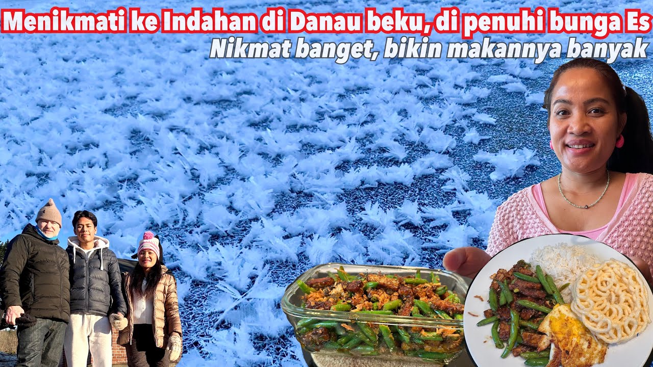 MASAK OSENG TEMPE BUNCIS BIKIN MAKANYA LAHAP LANJUT KE DANAU BANYAK BUNGA ES YANG MENAKJUBKAN