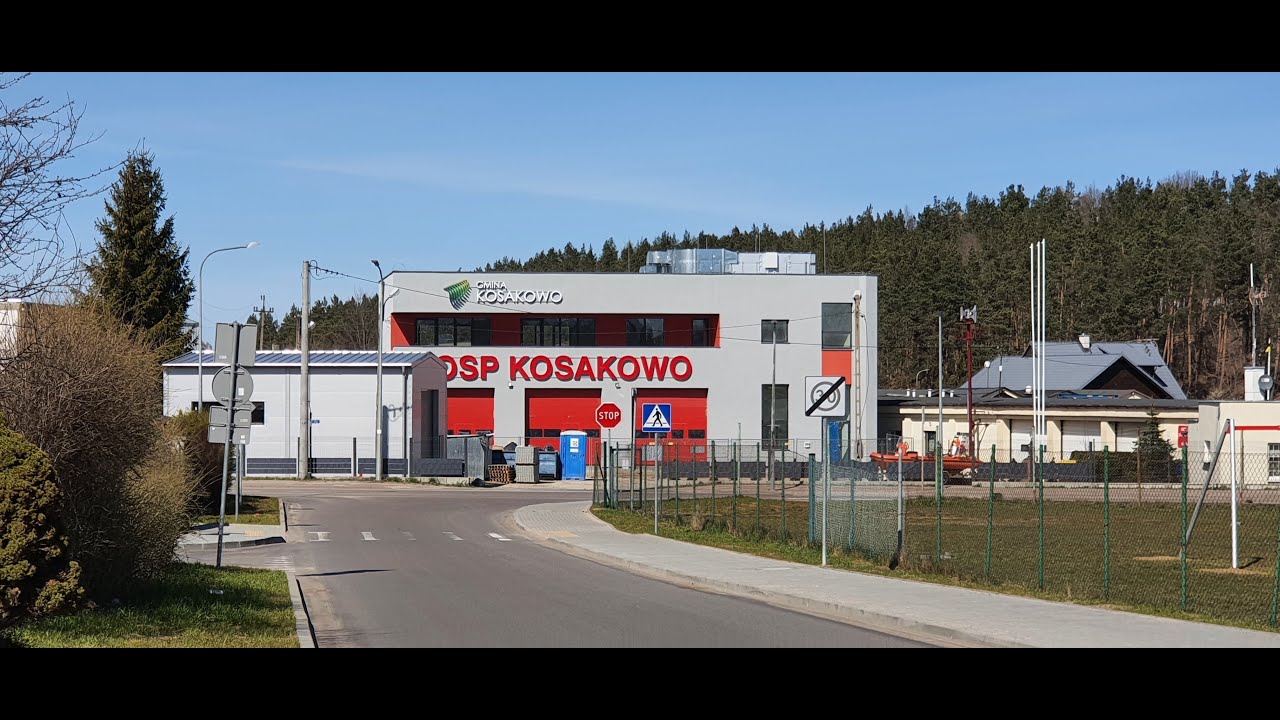 PREZENTACJA NOWEJ REMIZY🚨OSP KOSAKOWO