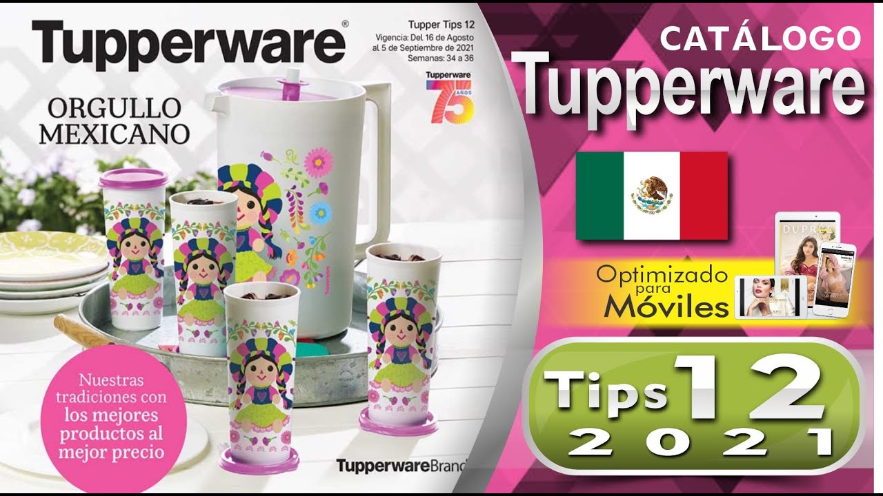 TUPPER TIPS 12 2021 CATALOGO TUPPERWARE MEXICO