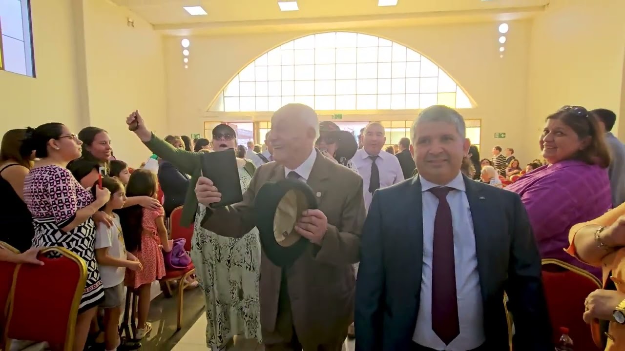 Ipechi Rengo ingreso Catedral Curicó Asamblea Nacional de Pastores 2025