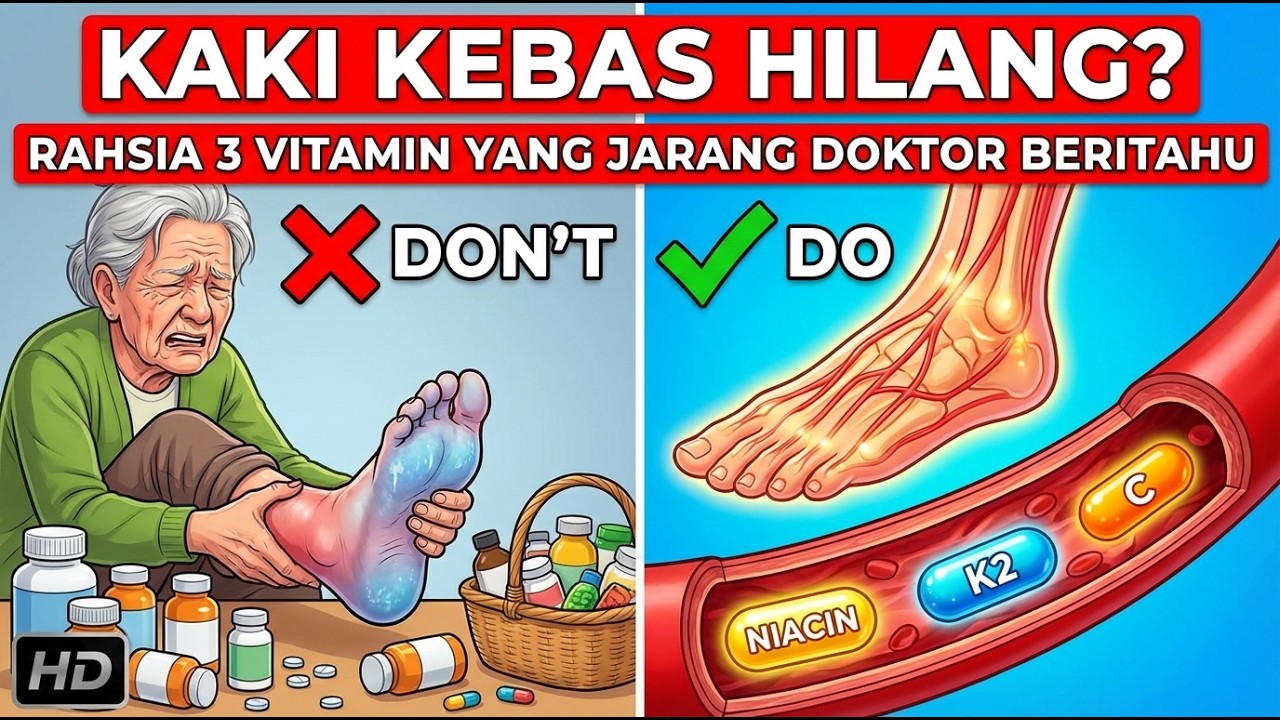 Saluran Darah Tersumbat? Doktor Dedahkan 3 Kunci Utama Pulihkan Aliran Darah