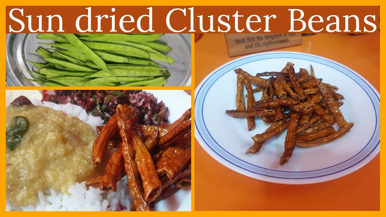 Kothavarangai Vathal  | Sun Dried Cluster Beans | கொத்தவரங்காய் வத்தல் | அவரக்காய் | அவரைக்காய் |