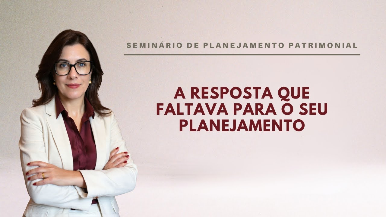 A Resposta que Faltava Para o Seu Planejamento | 06/03 às 18h00