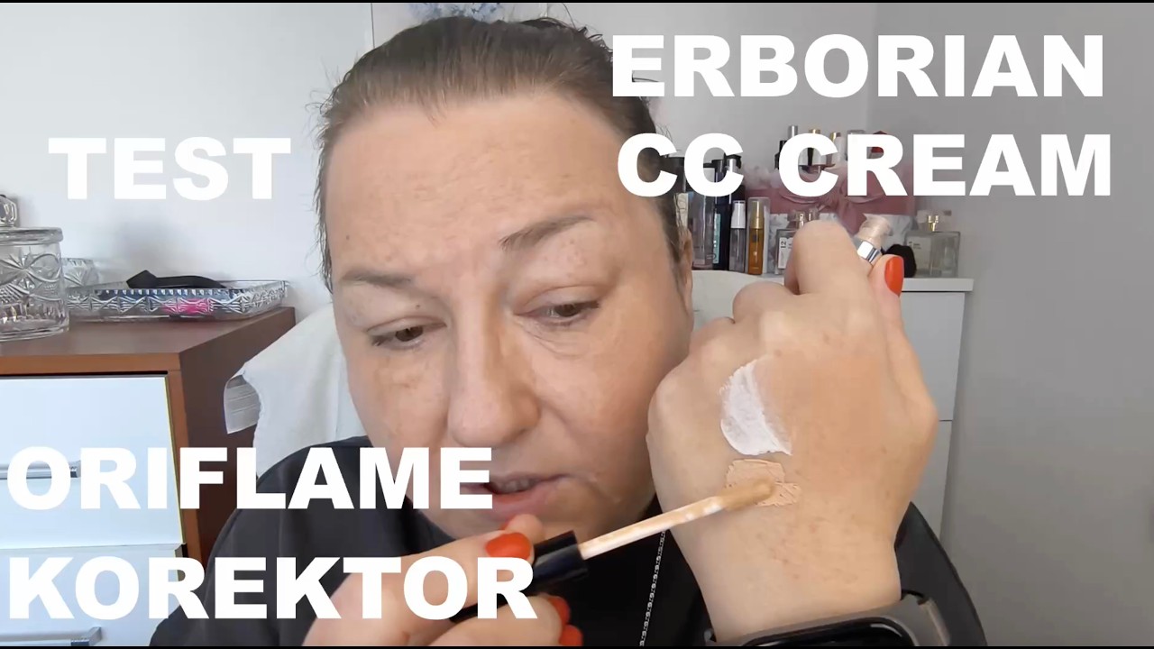 ERBORIAN CC CREAM oraz ORIFLAME KOREKTOR- TEST
